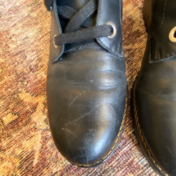 L’Intervalle Leather Combat Boots - Picture 3 of 10